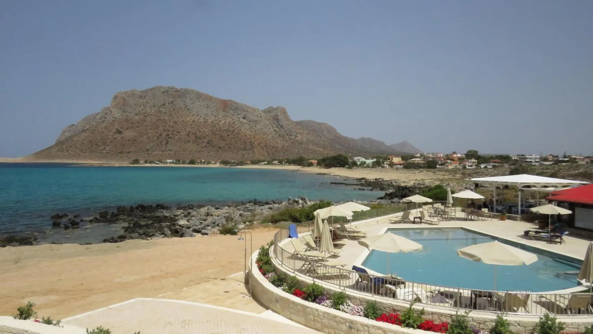 *** アパートホテル Blue Beach Villas Apartments Stavrós ギリシャ